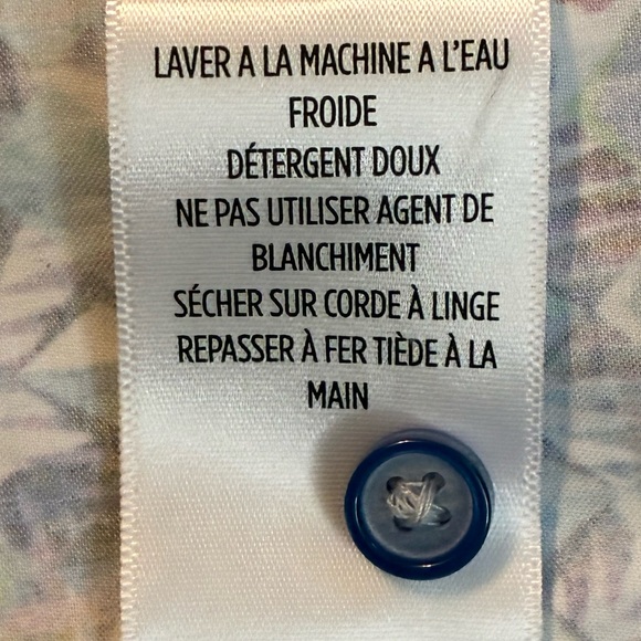 ROBERT GRAHAM Abstract Print Classic Fit Short Sleeve Button Front Shirt 2XL - Picture 9 of 9